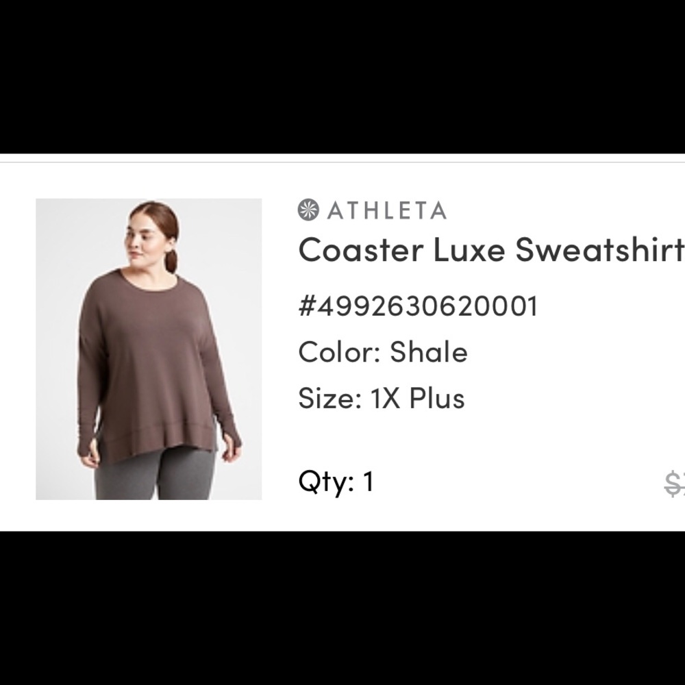 Athleta sweater